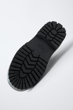 BOTA CORDONES PIEL / Gris - Zara фото 9