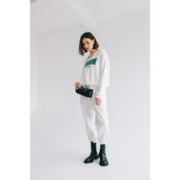 Сумка-багет на молнии, цвет черный - Simaland фото 7