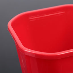 Цена за 2 шт. Горшок для цветов «Роза», 2 л, d=14 см, красный