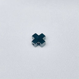 Вставка "Крест" из Гематита (1 шт)