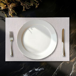 Салфетки сервировочные на стол Доляна Star, 4 шт., 45×30 см, белые