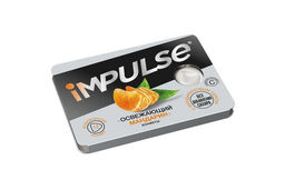 Impulse, конфеты Освежающий мандарин, 12 г (упаковка 15 шт)