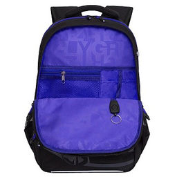 RB-453-3 Рюкзак школьный с картхолдером на держателе - Grizzly фото 4