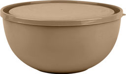 Салатник Plast Team Galaxy с крышкой 4л 260х255х130 мм шоколадный мокко PT185611015