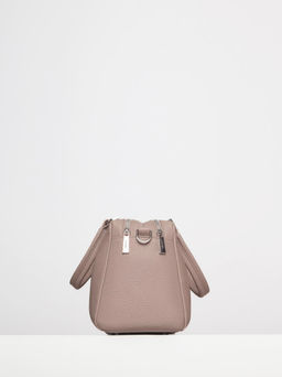 Женская кожаная сумка Richet 2881LN 757 Пудра  фото 3