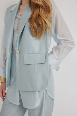 Костюм блузка-жилет+брюки (9606.1) - Davydov фото 9