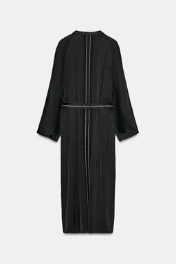 ZW COLLECTION TOPSTITCH TUNIC DRESS - Zara фото 3