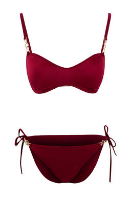 Siyah Bralette Kapl? Aksesuarl? Normal Bel Regular Bikini Tak?m? TBESS26BT00020 - Trendyolmilla фото 13