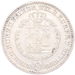 Монета 1/6 талера 1839 года Курфюршество Гессен-Кассель