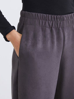 Beli Lastikli S?et G?r?n?ml? Kad?n Pantolon