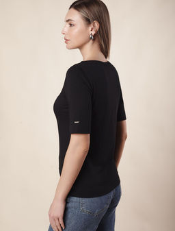 Джемпер из премиального хлопка с эластаном