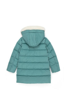 U. S. Polo Assn Мятное пальто с капюшоном для девочки - U.s. polo assn фото 12