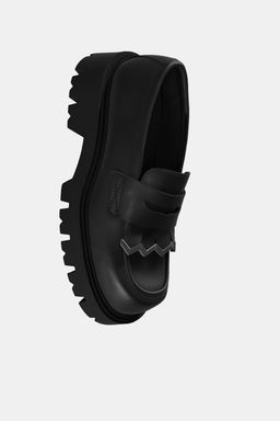 CHUNKY FRINGED LOAFERS