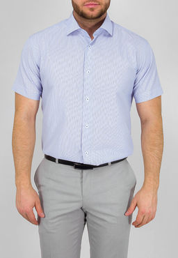 Сорочка мужская короткий рукав GREG 121/109/1017/Z/1  фото 8