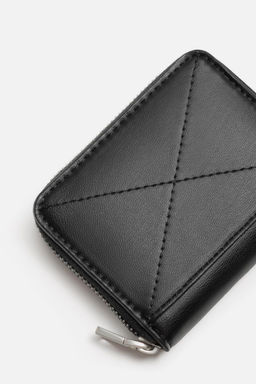 WALLET WITH TOPSTITCHING - Zara фото 3