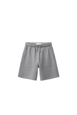 CONJUNTO CAMISETA Y BERMUDA INTERLOCK / Gris vigor?