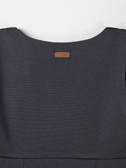 Сарафан приталенный Графит 7+ - Bungly фото 7