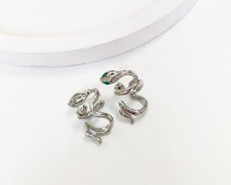 Серьги ЗМЕЙКА - Vel vett фото 5