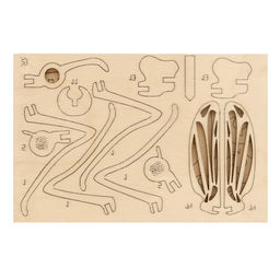 REZARK NIZ-11 Серия Живая природа Пазл 3D 27 элемент. Комар