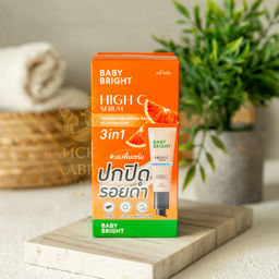 Тональная Основа 3 в 1 High C Serum SPF50+ (#21 Натуральный бежевый) 
BABY BRIGHT
 7 гр  фото 6