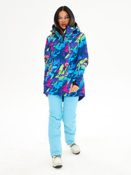 Женская горнолыжная сноубордическая куртка Alpha Endless Ultra Chaleur SNB 423/316_8 Разноцветный  фото 38