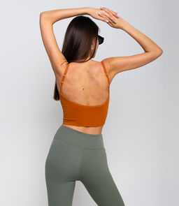 Топ #КТН838, терракотовый