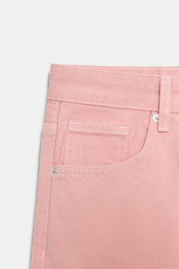 TRF LOW-RISE LOOSE FOLDED JEANS - Zara фото 4