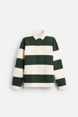 CONTRAST COLLAR POLO SHIRT - Zara фото 39