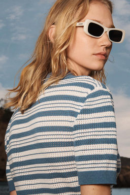 STRIPED KNIT SWEATER LIMITED EDITION - Zara фото 4