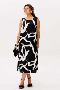 Сарафан ANELLI 1519 ночные лилии  фото 7