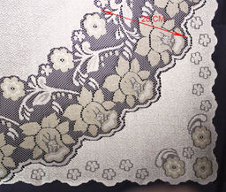 Скатерть арт. 244080/150/3, прямоугольная, размеры 150 см х 220 см, цвет кремово-золотистый - Firanka фото 2