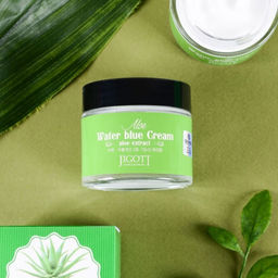 Jigott Крем для лица восстанавливающий с экстрактом алоэ вера / Water Blue Cream Aloe, 70 мл
