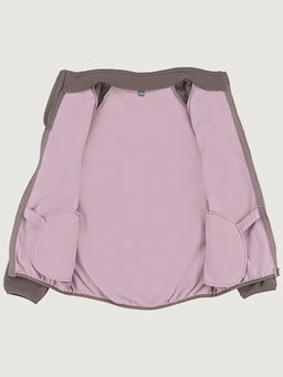 Кофта 4т10424 орхидея/кофе