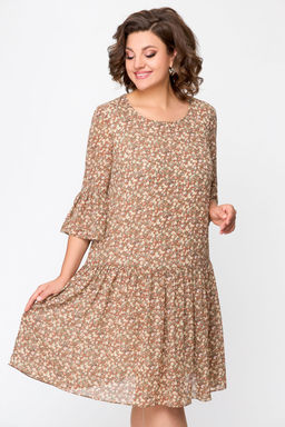 Блуза Swallow 803.2 черный+серебряный узор фото 1056