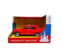Машинка "Городской транспорт" инерц., свет и звук эффекты, в/к 19*9*12 см. арт.Y6921159
