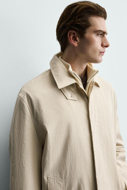GABARDINA REGULAR FIT / Beige - Zara фото 5