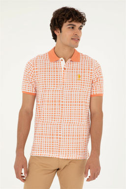 U. S. Polo Assn / Мужская футболка с лососем