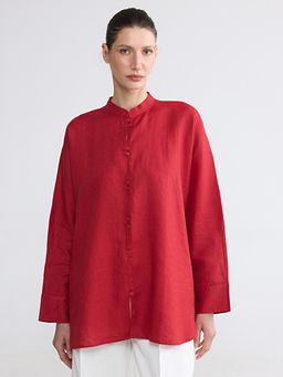 Hakim Yaka Oversize Kad?n G?mlek Tunik