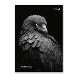 Светоч Т155 Тетрадь ученическая общая, выборочный лак, A4 80 л. на скобе 65 г/кв.м , белизна 100 % 6 шт. клетка 01350 Чёрные крылья фото 3