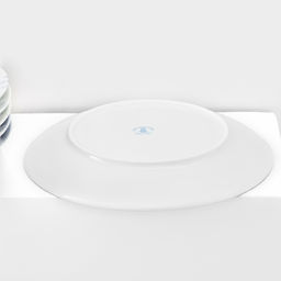 Тарелки новогодние Добрушский завод «Зимний лес», набор 6 шт., d=24 см, фарфор, МИКС