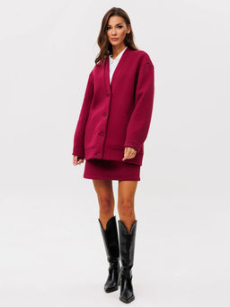 Кардиган GO F4092/12-01.164-170 вишня