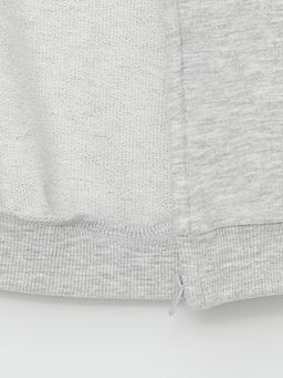 Kap??onlu Uzun Kollu K?z Bebek Fermuarl? Sweatshirt - Waikiki фото 3