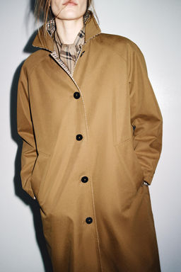 REVERSIBLE TRENCH COAT ZW COLLECTION - Zara фото 6
