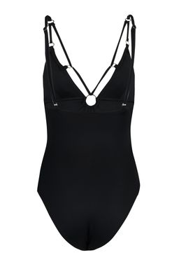 Siyah V Yaka Biyeli Normal Paca Mayo TBESS23MA00096 - Trendyolmilla фото 8