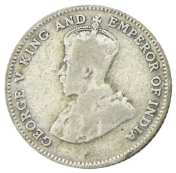 10 центов 1927 года Стрейтс Сетлментс