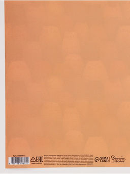 Цена за 10 шт. Бумага упаковочная глянцевая двухсторонняя «Коты», 70 × 100 см