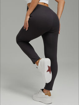 Бритни леггинсы женские (антрацит)