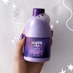 Пена для ванны с ароматом сливы и синего чая Starlit Sky [Сталит Скай] - Oriflame фото 2