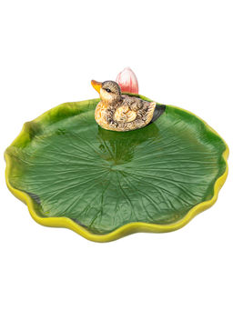 Блюдо сервировочное 23*18*5 см "Уточка", овальное, керамика