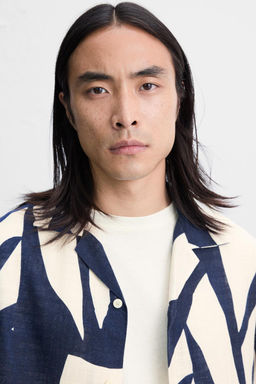 ABSTRACT PRINT SHIRT - Zara фото 5